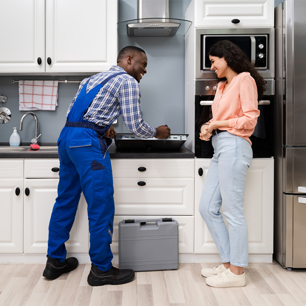 can you provide an estimate for cooktop repair before beginning any work in Grant